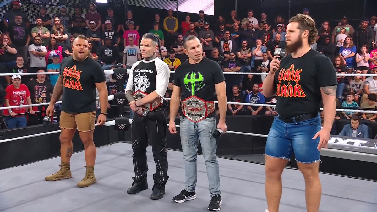 .Hank Walker and Tank Ledger took the advice, they went EXTREME! 👊 #WWENXT
