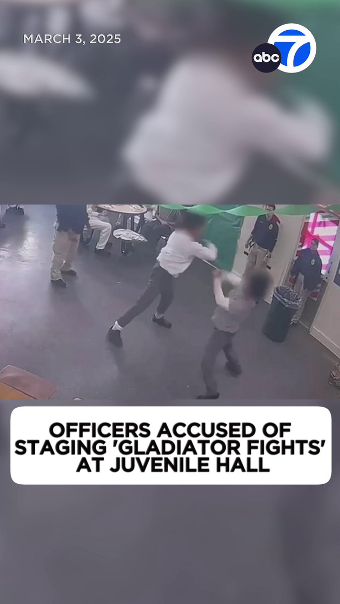 Thirty LA County probation officers face allegations that they staged "gladiator fights" among youth detained at Los Padrinos Juvenile Hall in Downey. An indictment alleges that the officers "allowed and, in some instances, encouraged" 69 fights.