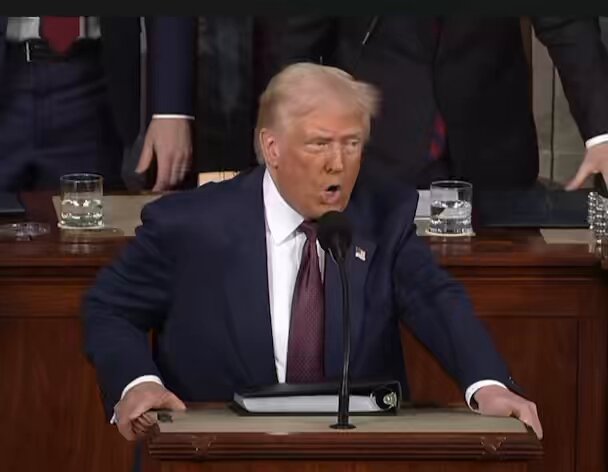 BREAKING: During Trump’s address to Congress, House Speaker Mike Johnson kicks out Democratic Congressman Green after Democrats peacefully protest Trump’s remarks. I guess free speech doesn’t apply when you’re criticizing Trump.