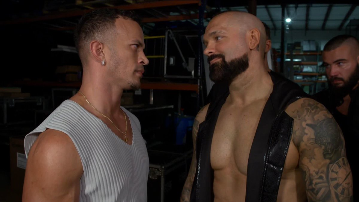 Ricky Saints is making himself right at home in NXT... 👀 Ricky Saints #WWENXT