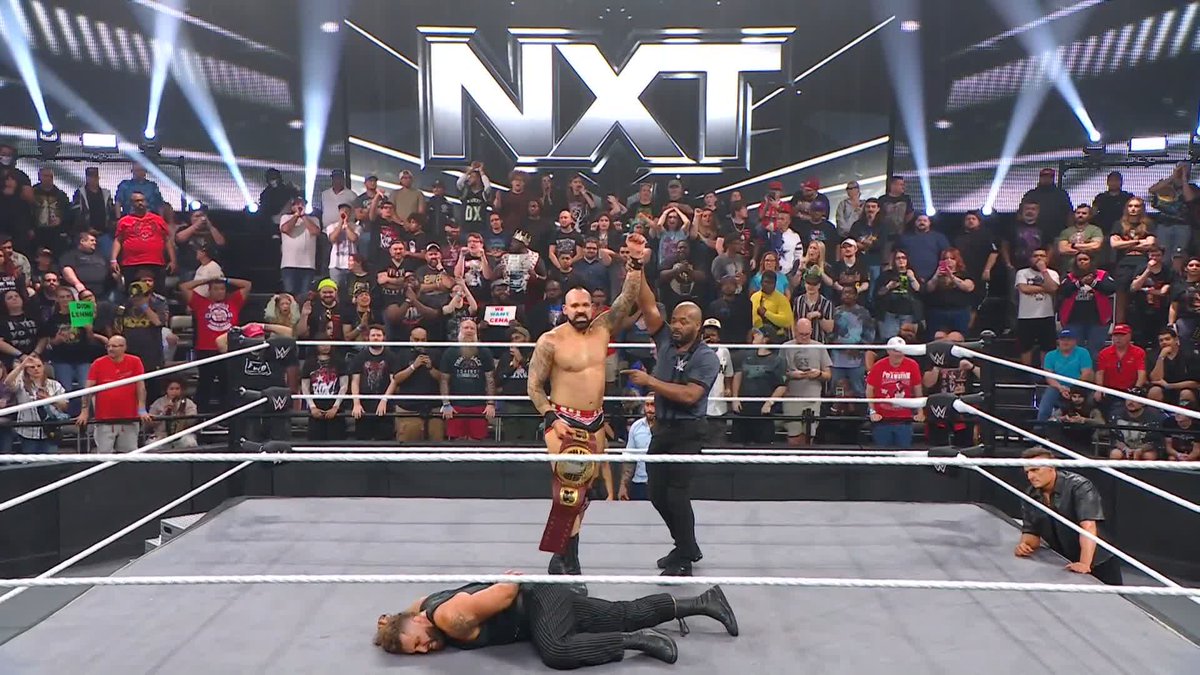 WOW. WE HAVE A NEW NORTH AMERICAN CHAMPION. #WWENXT
