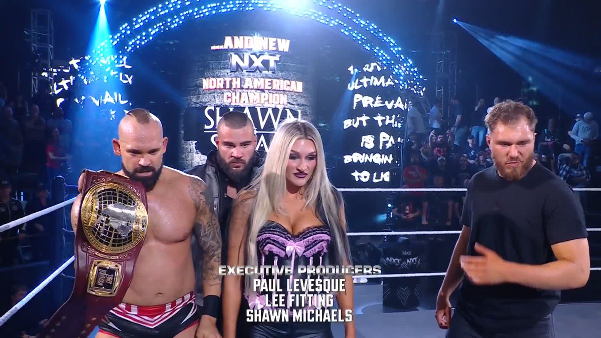 .Shawn Spears™️ said he'd do it, and he did it. #WWENXT