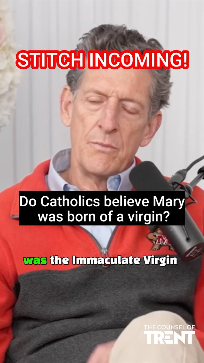 Do Catholics believe Mary was born of a virgin? @cliffknechtle Catholic Answers