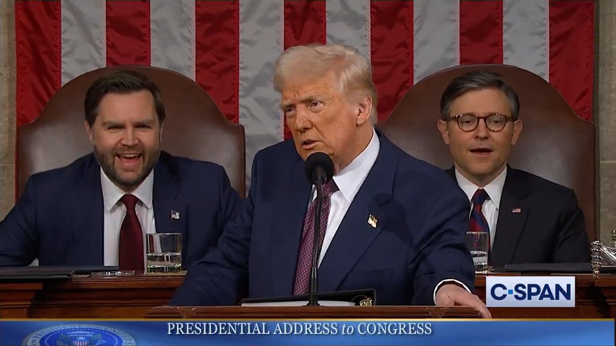 President Trump: "The media and our friends in the Democrat Party kept saying we needed new legislation, we must have have legislation to secure the border. But it turned that all we really needed was a new president."