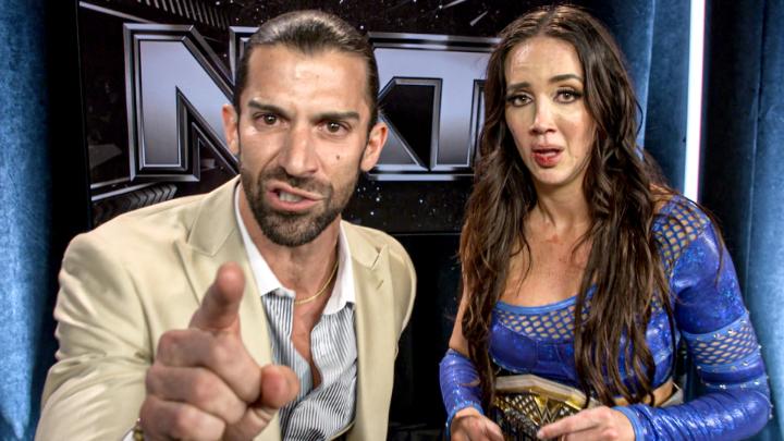EXCLUSIVE: A distraught CHELSEA GREEN gets encouraging news from her former NXT manager Robert Stone. #WWENXT