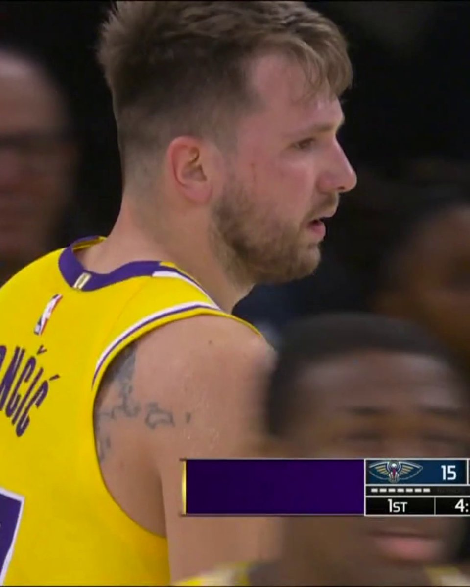 LUKA IS LOCKED IN 🔒 Three triples in a row 🔥