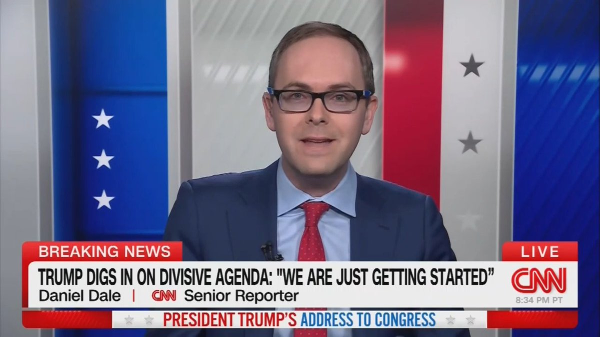 CNN plays a near 4-minute fact check on Trump's joint address