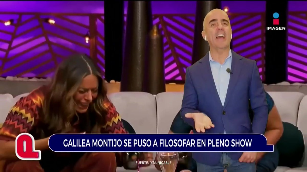 Galilea Montijo se puso filosófica en pleno show #QuéImporta por Imagen Televisión