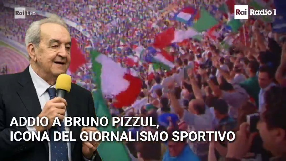 La scomparsa di #BrunoPizzul. Per anni è stato il commentatore della Nazionale di calcio fino al 2002, continuando poi a collaborare e a commentare le vicende calcistiche e sportive. Negli ultimi anni era tornato a vivere nel suo Friuli. Un suo ricordo con Luca Cesaretti #GR1.