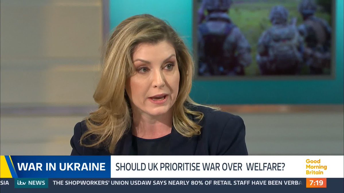 Should Britain be focusing on domestic priorities instead of loaning Ukraine billions of pounds to boost defences? Former Defence Secretary Penny Mordaunt and James Schneider debate.
