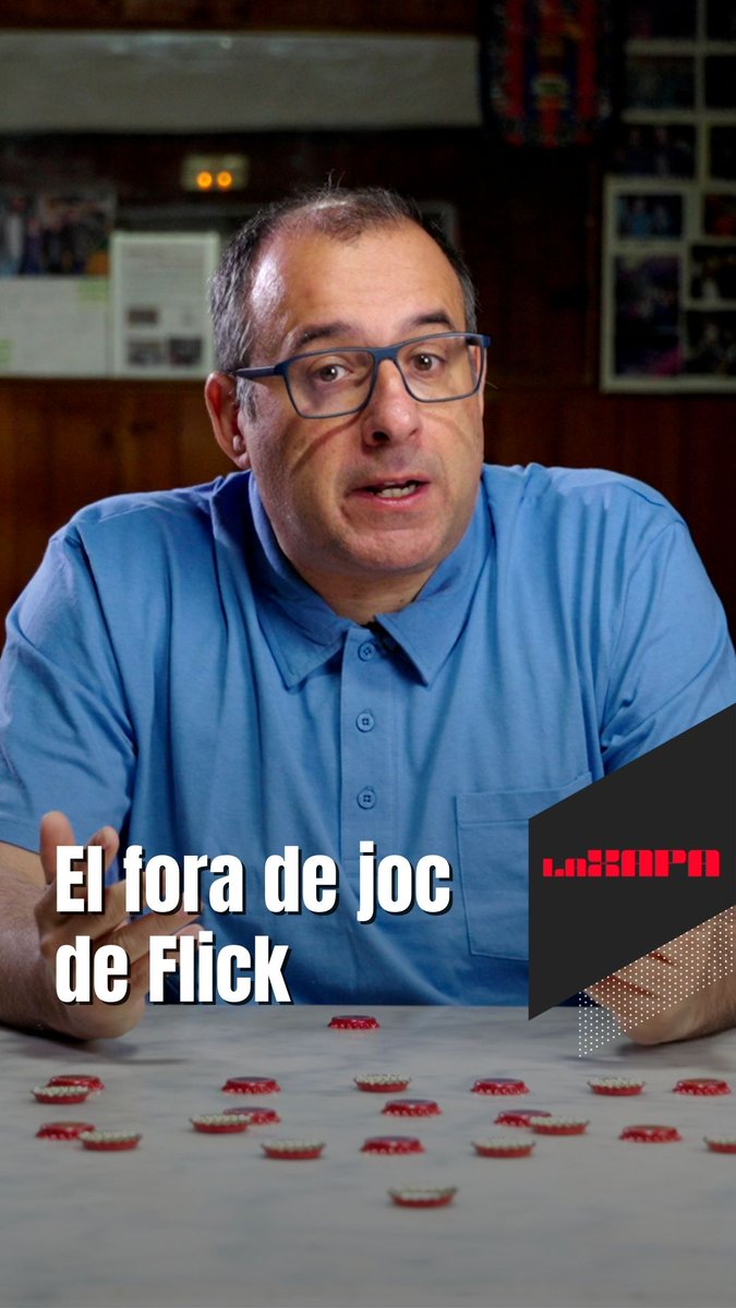 ESTRENA | "La xapa", classes de futbol amb Ricard Torquemada: el fora de joc del Barça de Flick serà efectiu avui contra el Benfica? Cada setmana, a les xarxes de Catalunya Ràdio, un nou vídeo de #LaXapaCatRàdio