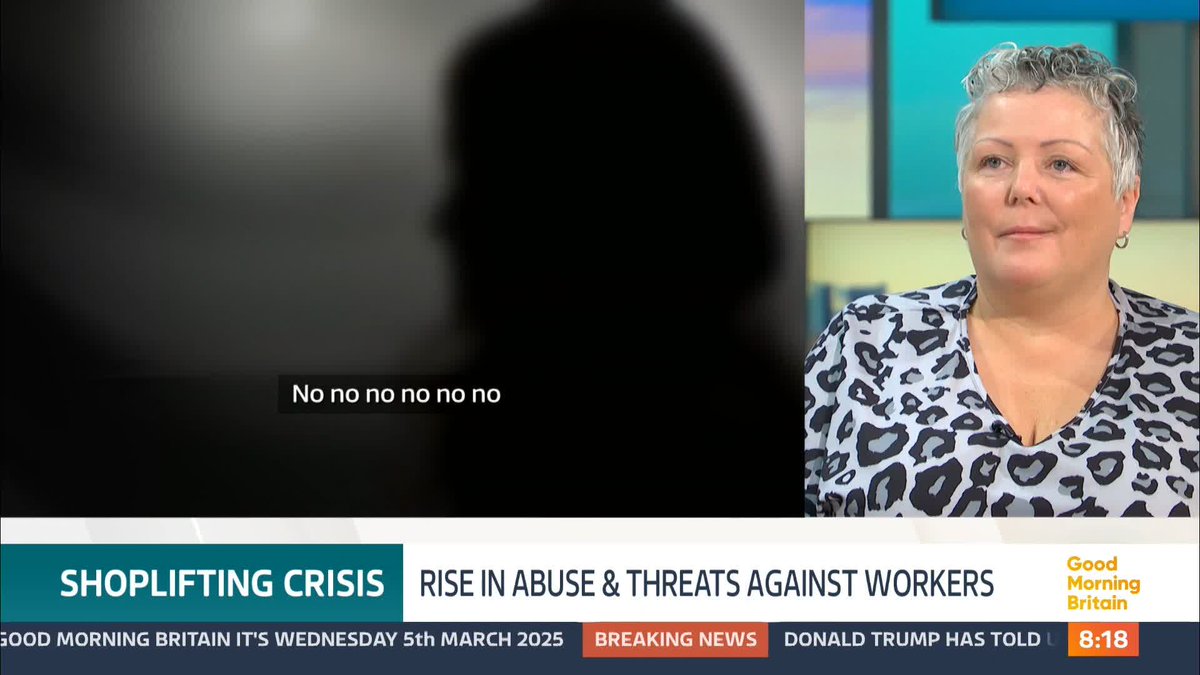'You don't know if they're holding a knife or a weapon' New figures from the retail union today show verbal attacks and threats against staff rose last year. Shop worker, Michelle Whitehead, has been spat at and verbally abused.