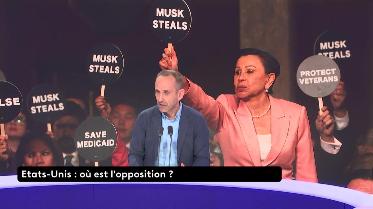 🔴 Opposition à Donald Trump ➡️ "Les démocrates ont tout un travail pour repenser leur logiciel politique, c’est normalement la gauche américaine et ils se sont fait piquer une grande partie du vote populaire par Donald Trump", explique Corentin Sellin #8h30franceinfo