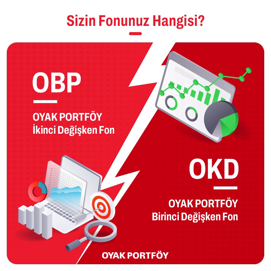 Peki sizin fonunuz hangisi? 🔎 OYAK PORTFÖY İkinci Değişken Fon OBP mi, OYAK PORTFÖY Birinci Değişken Fon OKD mi? Fonlarımız hakkında detaylı bilgi için profilimizdeki linki ziyaret edin! Siz de fonlarımıza OYAK YATIRIM'da hesap açarak ya da TEFAS üzerinden yatırım yapabilirsiniz. Fonlarımız hakkında detaylı bilgi için: 📌 📌 #OYAKPORTFÖY #OBP #OKD #FondaGelecekVar