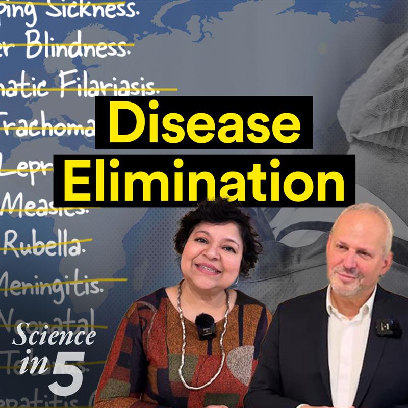 What does it take to eliminate a disease? What needs to happen before WHO can certify an elimination? Once eliminated, can these diseases come back? Dr Jérôme Salomon explains on Science in 5.