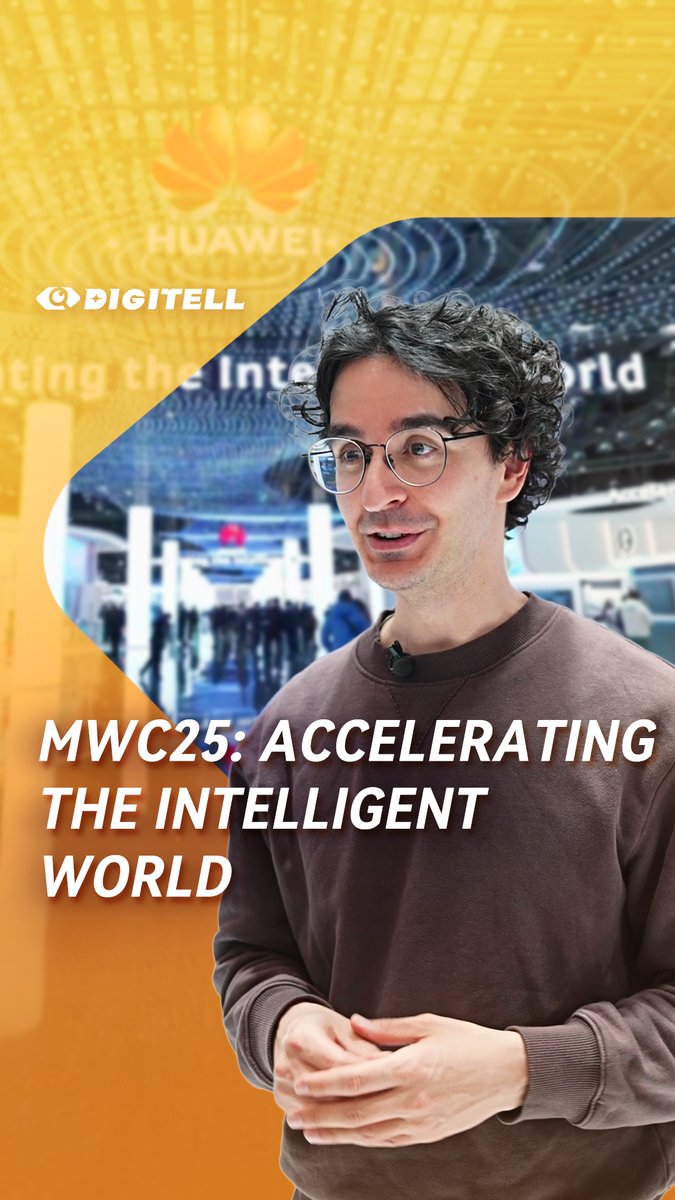 How is #Huawei accelerating the intelligent world? Watch to learn about the digital technologies transforming every industry on display at #MWC25! Find out more: