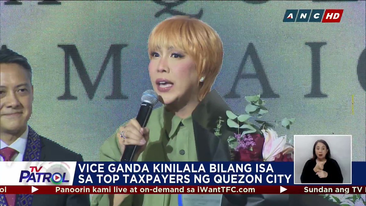 Kinalala ng Bureau of Internal Revenue ang ilang Kapamilya stars bilang Top Taxpayers sa Quezon City. Kasama dito ang “It’s Showtime” host na si Vice Ganda, na may paalala tungkol sa pagbabayad ng buwis.