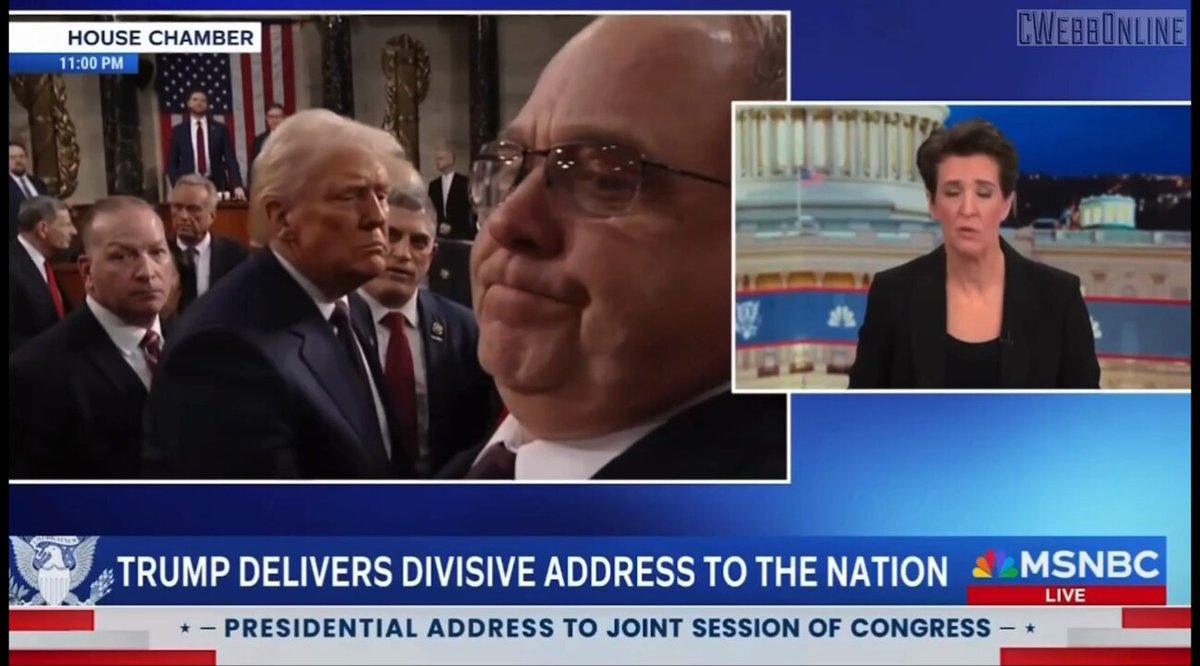 If you didn’t watch the State of the Union last night, just watch this. Guaranteed—Trump’s followers ate it up, so be ready with the facts when it spreads. Rachel Maddow ran a clinic on Trump’s lies last night.