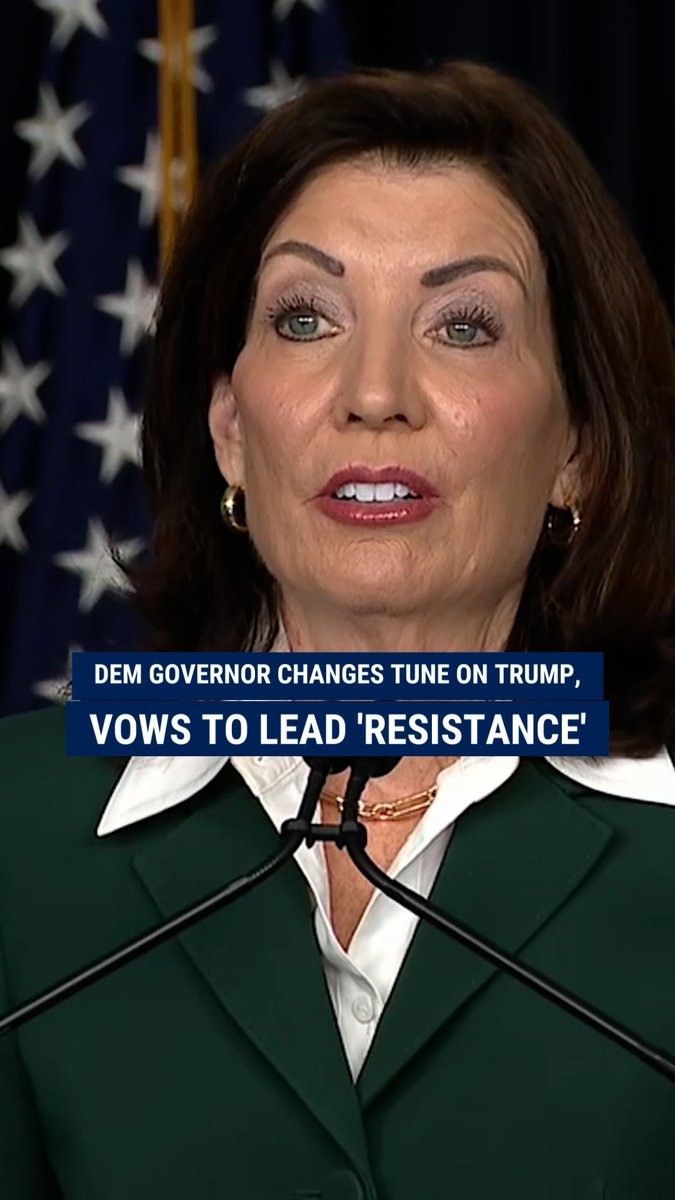 'GIVE ME A BREAK!': New York Gov. Kathy Hochul (D) switches up her stance on Trump faster than a New York minute, slamming the president and DOGE boss Elon Musk over federal workforce cuts less than two weeks after claiming she would not be combative against the administration.
