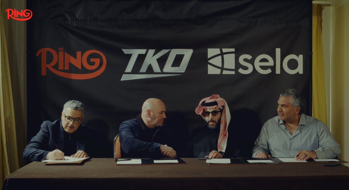 ‼️ Turki Alalshikh and Dana White speak exclusively to The Ring about their new boxing promotion: “Everybody knows the format - the best fight the best.”