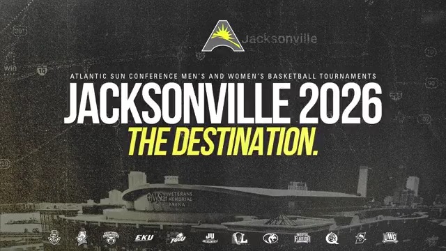 The Atlantic Sun Conference Men’s and Women’s Basketball Tournaments are headed to Jacksonville 🏆 #TheDestination