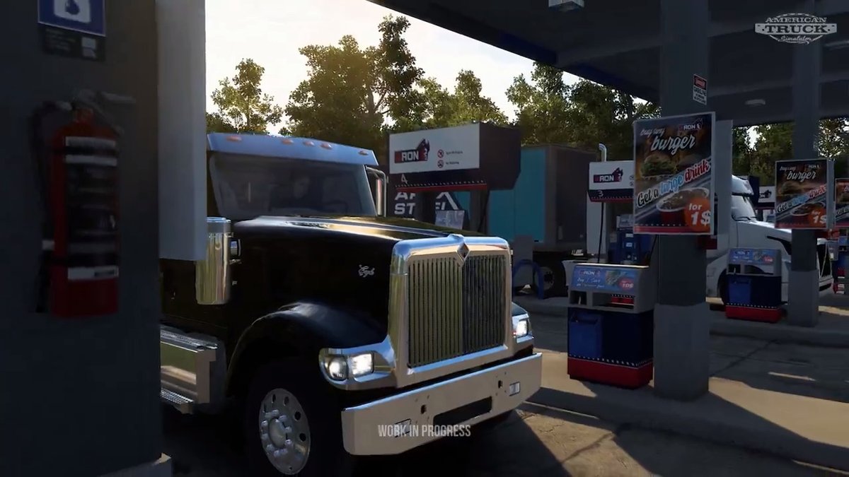 Fuel & Parking, Next Right ↗️ Pull on into our blog and check out some of the Truck Stops you'll encounter in our upcoming Louisiana DLC for American Truck Simulator 🇺🇸 🚛 See & read more here: