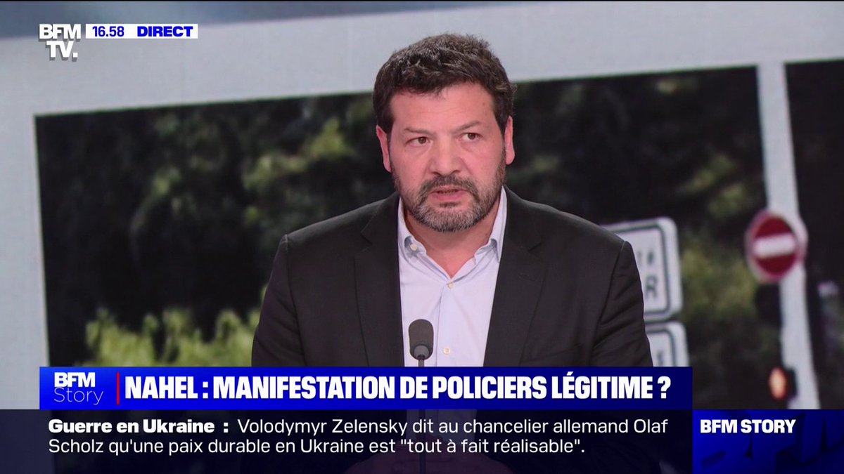 Nahel: "Ce qui me trouble, c'est de voir des syndicats de police demander à ce que la justice ne fonctionne pas de la même manière pour tout le monde", affirme Arié Alimi, avocat au barreau de Paris