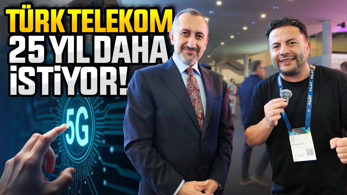 Türk Telekom’un 25 yıllık fiber altyapı kira sözleşmesi, 2026’da doluyor. Yeni dönemde altyapıyı kim yönetecek? Türk Telekom CEO’su Ümit Önal’a Barcelona’da sordum. Cevabı olduğu gibi paylaşıyorum 👇🏻