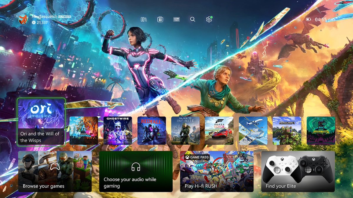 You could use a few more flying cars and dragons in your life 🚀 🐉 The dynamic #SplitFiction background for Xbox Series X|S is now available! Instructions on how to get started: