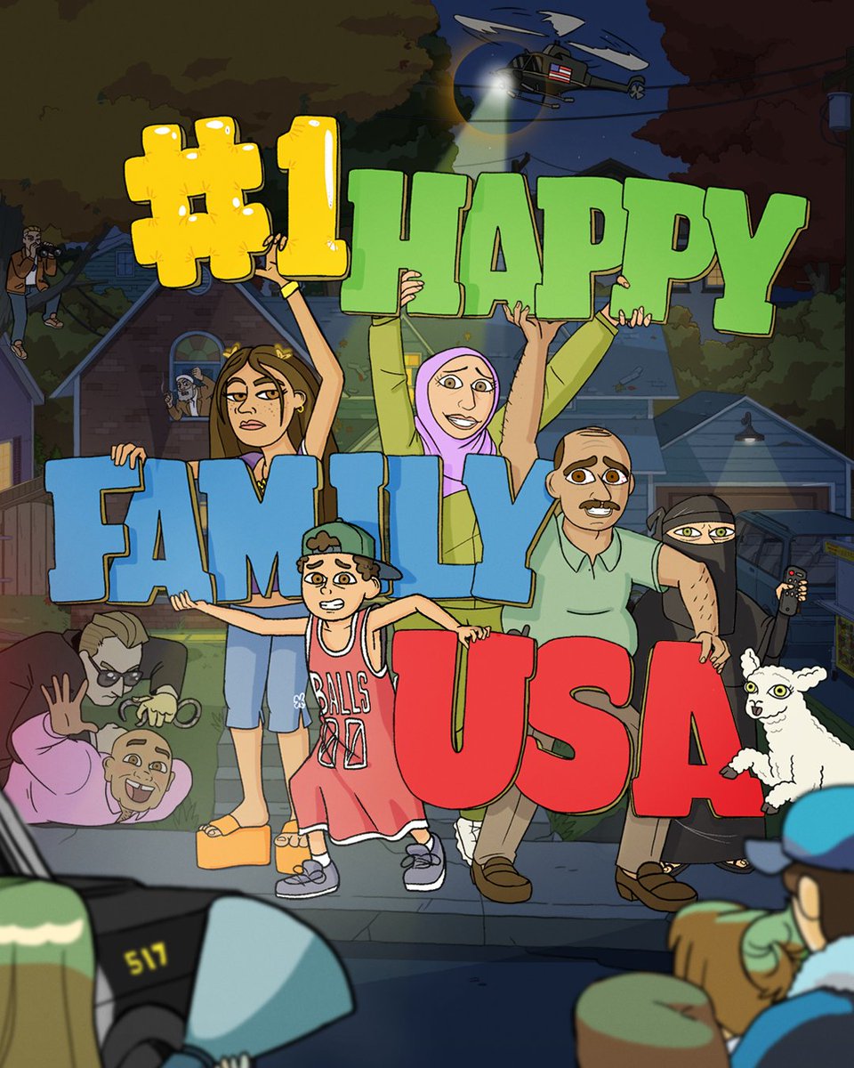 From the childhood nightmares of @Ramy, #1HappyFamilyUSA premieres April 17 on @primevideo.