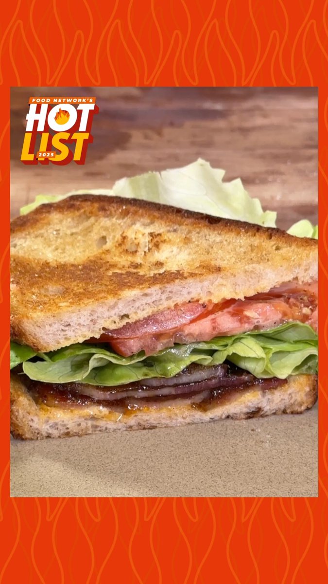 As if bacon couldn’t get any better, Carlos Anthony turns up the HEAT with his ✨sweet and spicy✨ twist! This BLT deserves its own spot on the #FNHotList! 🥓 Get the recipe: