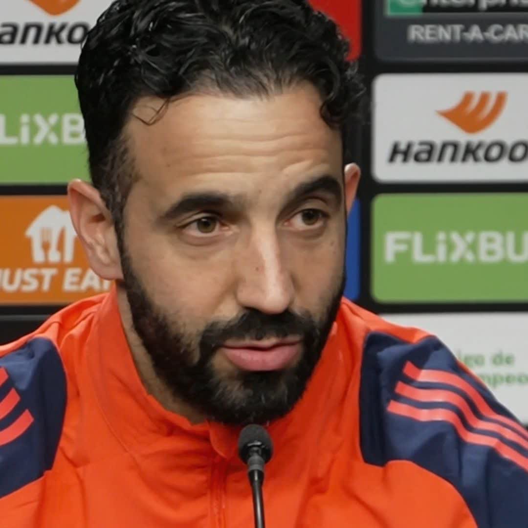 "Small things, we are being careful and it would be a greater risk" 🗣️ Man Utd boss Ruben Amorim says the injuries to Manuel Ugarte and Harry Maguire are minor and it would have been a risk to use them against Real Sociedad 🔴
