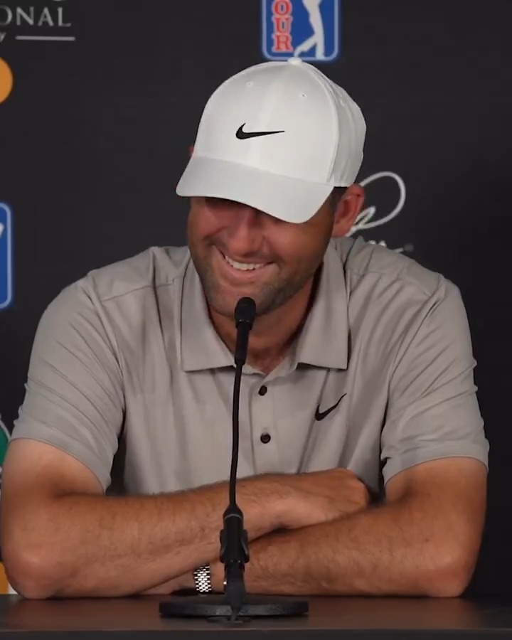 Scottie Scheffler says he lost to a 10-handicap golf buddy last week. 😂