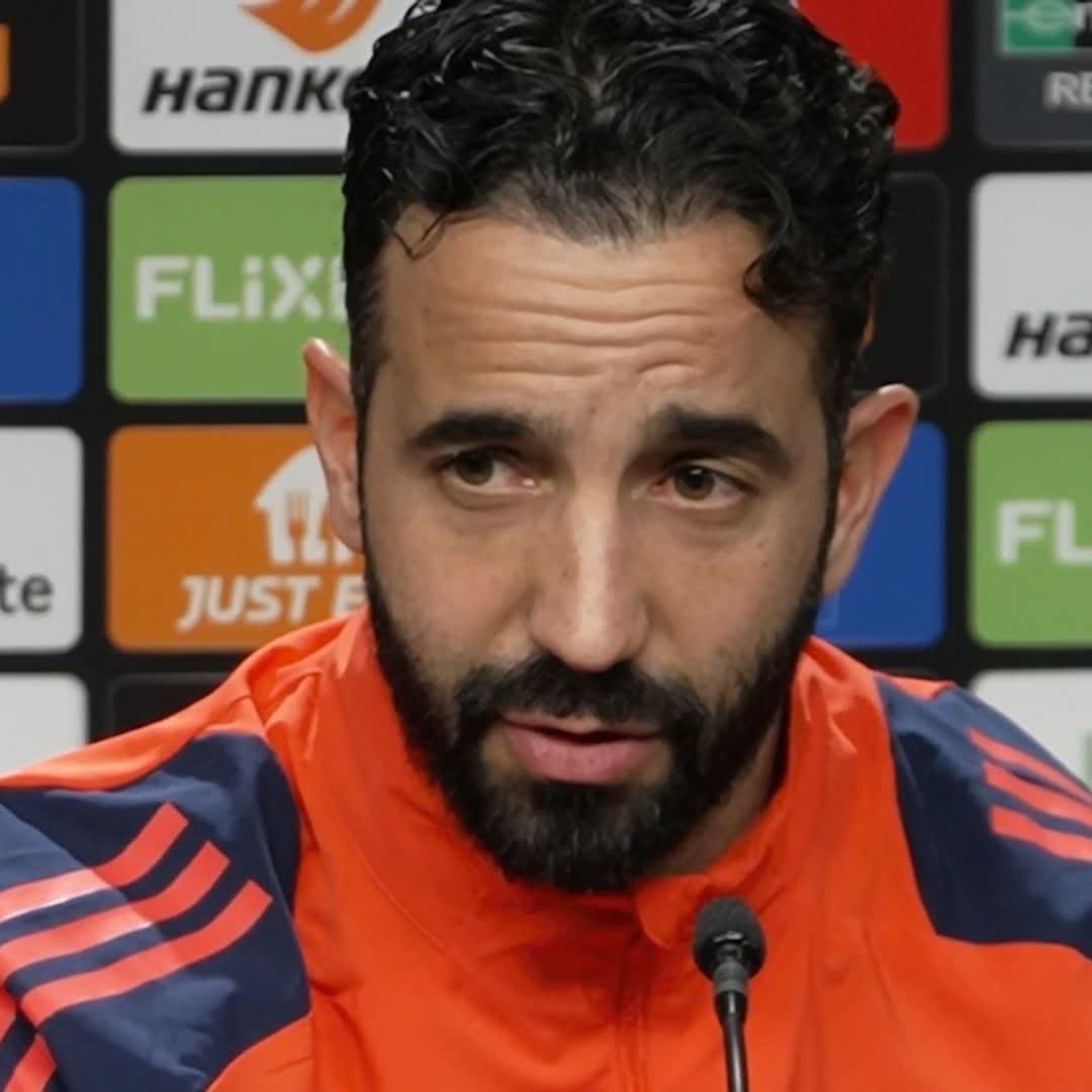 "It's not a crucial thing for the future of this club, there is more important things than winning cups in this moment, but winning the Europa League can change everything" 🗣️ Ruben Amorim on the importance of winning the Europa League this season 🏆