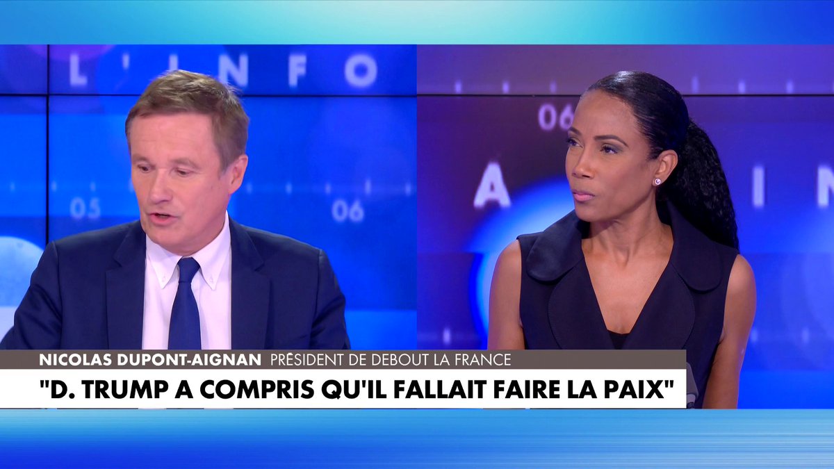 Nicolas Dupont-Aignan : «Ceux qui veulent la paix sont les méchants. Ceux qui veulent la guerre sont les bons. [...] Il faut démilitariser l'Ukraine. [...] L'Ukraine est une zone tampon entre le monde slave et le monde occidental.» #Facealinfo