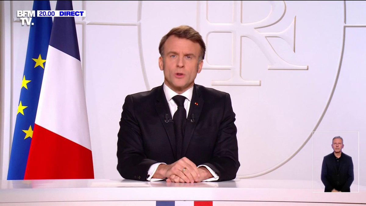 Emmanuel Macron: "Notre prospérité et notre sécurité sont devenues plus incertaines, nous rentrons dans une nouvelle ère"