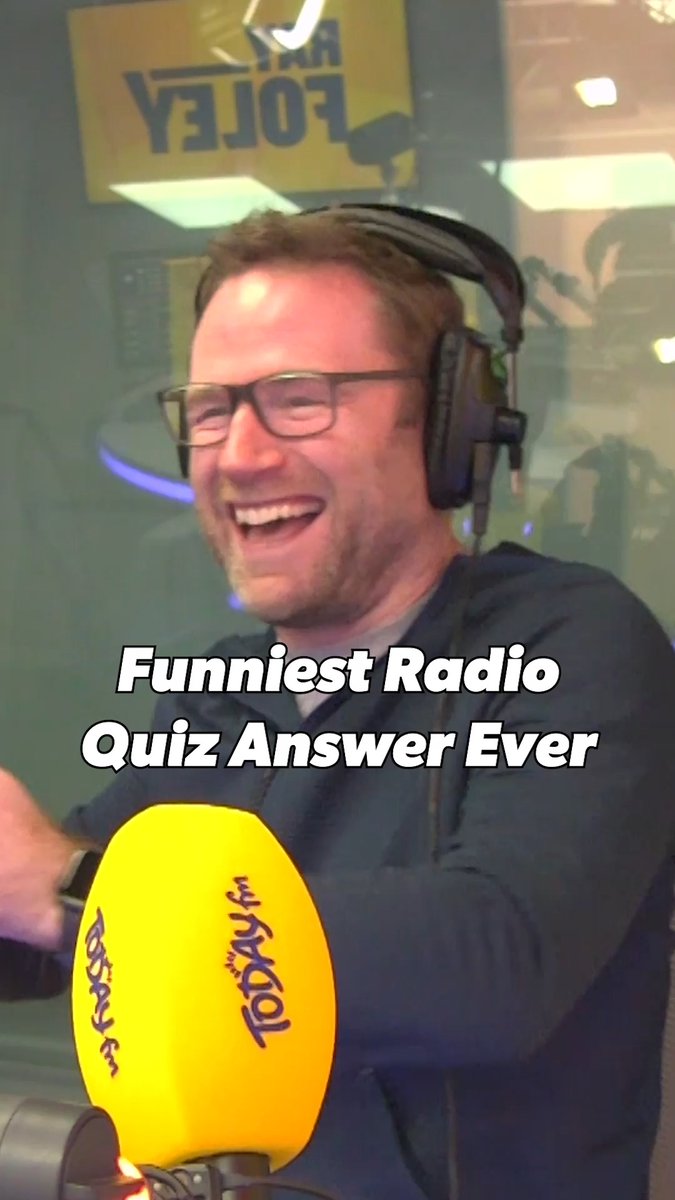 Oh Shane 🤦 This might be the funniest radio quiz answer ever 🤣 #SixNations #GuinnessM6N