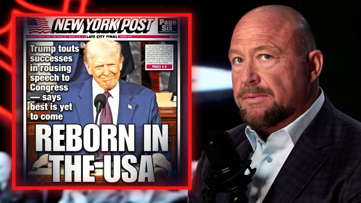 TRUMPSPEED: The End Of America's Surrender To The New World Order Is Happening FAST! The Great American Project Has Been Recommissioned By Trump's Mandate To Save Our Country & The Entire Planet From Globalism Alex Jones Breaks Down How The Golden Age Will Be The Genesis Point To A New Chapter In Humanity's Long Story » WATCH/SHARE THE LIVE X STREAM HERE: