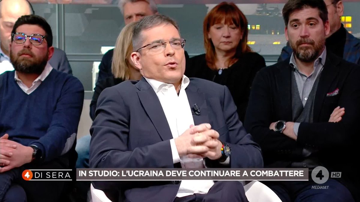 Daniele Capezzone: "Zelensky ha commesso un grandissimo errore" Siete d'accordo? #4disera in diretta su #Rete4 e in streaming su Mediaset Infinity