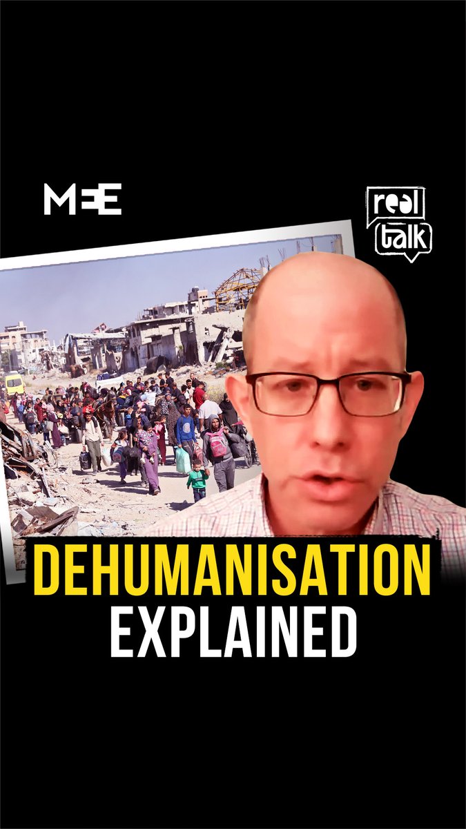 “Demonisation of Palestinians in Israeli politics and society, and culture, started well before 7 October” Israeli scholar Raz Segal explains how atrocities against Palestinians have come to be justified by different parts of Israeli society. Full ➡: