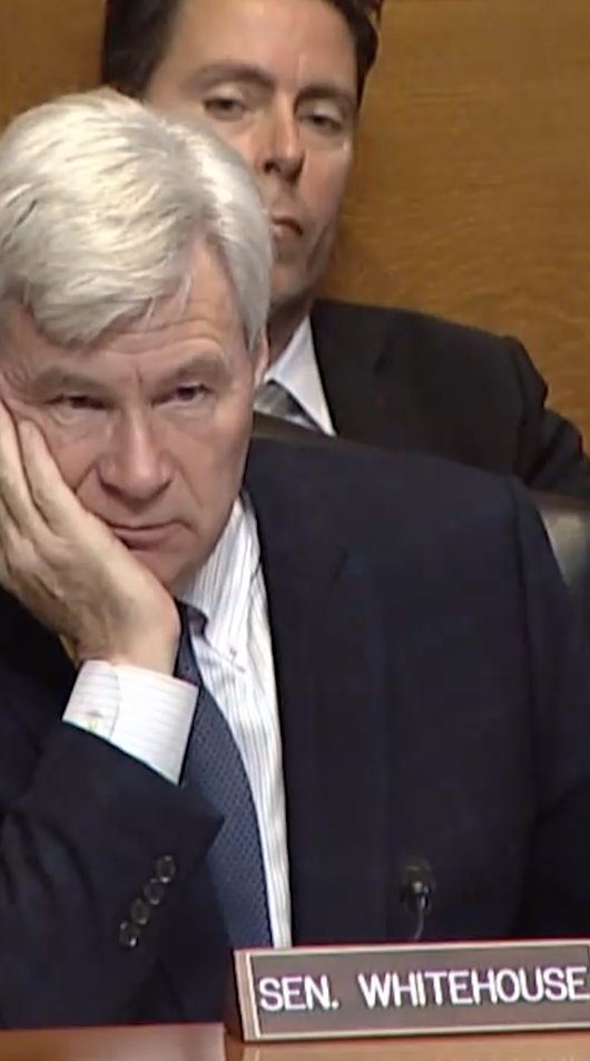 Yet another Project 2025 contributor came before the Senate today. Notice how none of them can simply say “no” when asked if they intend to implement Project 2025’s vision.