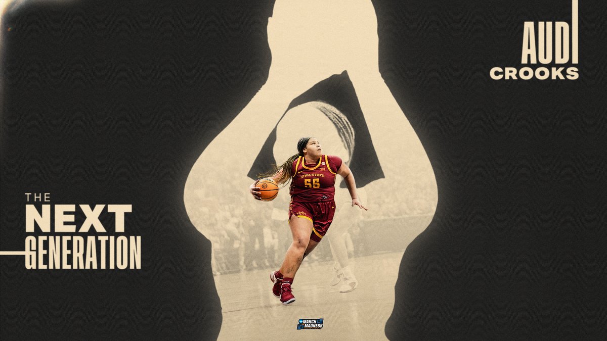 "I think the biggest thing with Audi is that she loves life." Go behind the scenes with Iowa State sophomore center Audi Crooks and the road that lead her to be part of one of the most standout classes in women's hoops. From her iconic 40-point tournament performance as a freshman to her continued dominance on the court, Audi Crooks is making her mark. Next Generation Episode 1: Audi Crooks #NCAAWBB x Cyclone Basketball