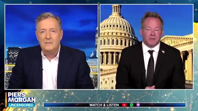 Brian Glenn tells Piers Morgan he may have questioned Winston Churchill on his attire in the same way he did Zelensky. 'I guess it doesn't matter what he wears... but America wanted to see that he appreciated.' 📺 Piers Morgan | Brian Glenn