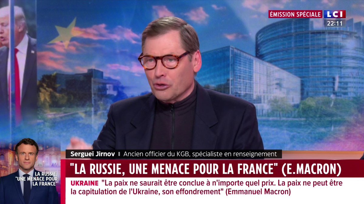 🔴 Relations France / Russie 🗣️ "Je viens du KGB. La France a toujours été considérée par l'Union soviétique et par la Russie comme ennemie." explique Sergueï Jirnov, auteur, ex-espion du KGB, expert