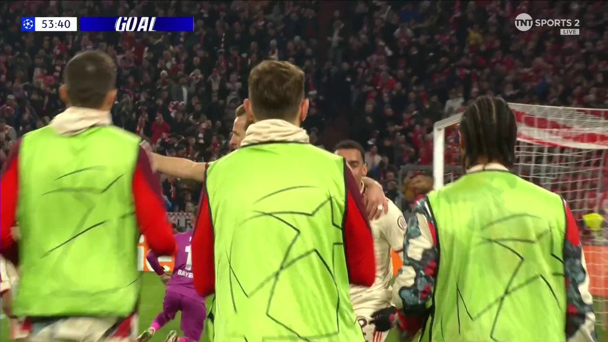 Goalkeepers, look awayโฆ ๐ฆ Kovar GIFTS Musiala his 3rd UCL goal of the season! ๐บ Watch the Champions League LIVE on TNT Sports & discovery+ UK