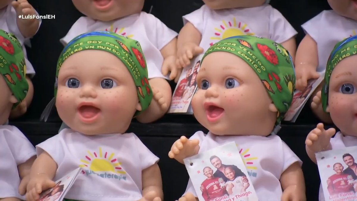Gracias a Fundación Juegaterapia, ¡todo nuestro público recibe un ‘baby pelón’ Luis Fonsi! #LuisFonsiEH