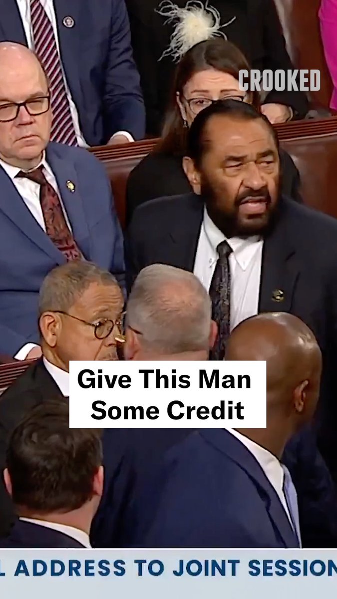 Thank you for speaking up, Representative Al Green!