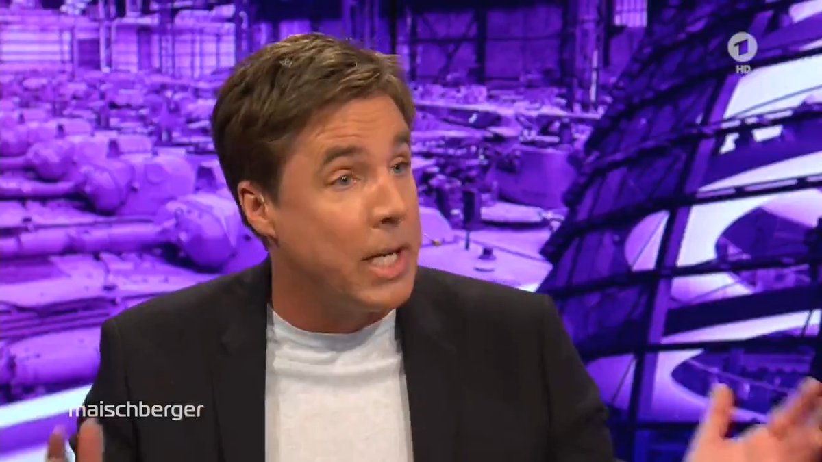 „Das ist ein zynischer Umgang mit Wahlkampf, wenn man vorher etwas komplett anderes erzählt als das, was man eine Woche nach der Wahl zu machen bereit ist“, kritisiert Markus Feldenkirchen die Union. Dies trage zu „tiefem Misstrauen in handelnde Politiker“ bei. #maischberger Das Erste