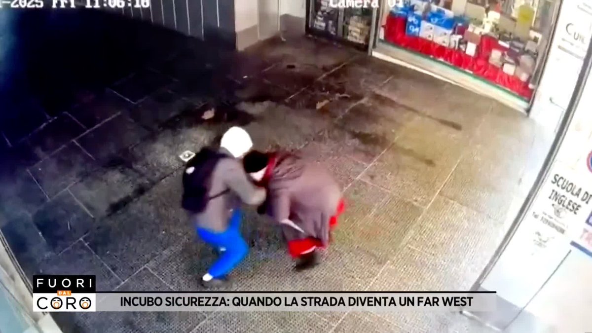 Les images horribles d'une femme de 80 ans agressée, à Trieste , par un homme d'origine étrangère scandalisent l'Italie