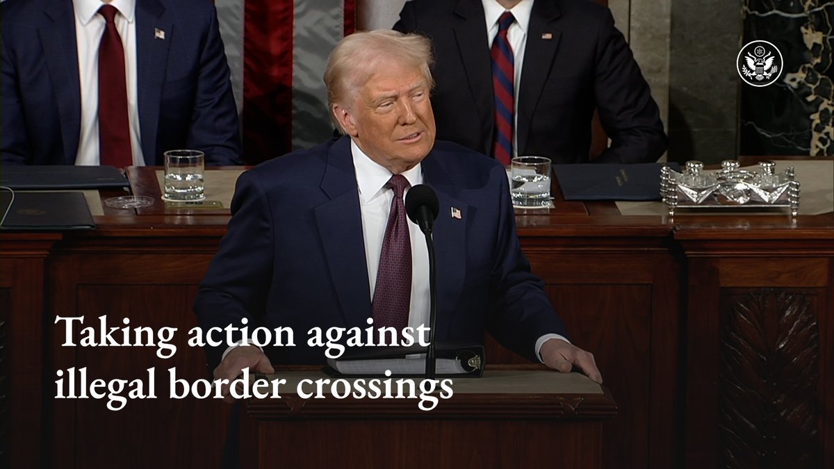 Through President Donald J. Trump’s leadership, we are confronting the challenges of illegal immigration.